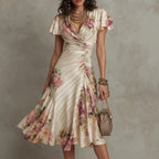 AIDA - VESTIDO MIDI DE SATÉN ELEGANTE