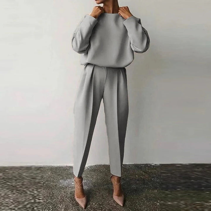 Women's Two-Piece Set — Elegant, Comfortable, and Versatile for Everyday Wear