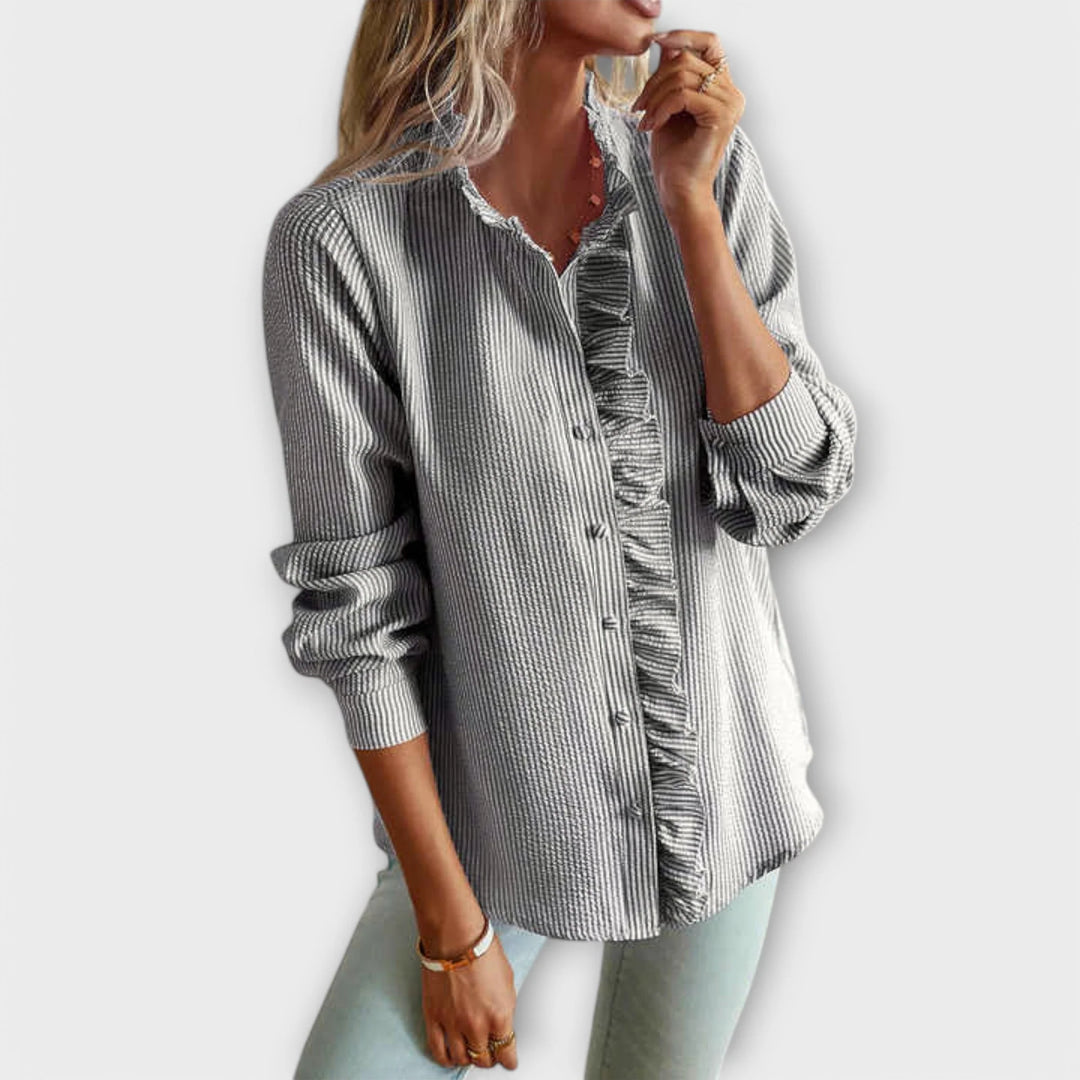 Lily | Blusa Elegante de Manga Comprida