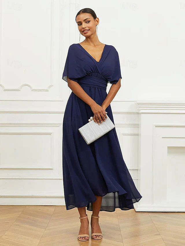 Helena - vestido midi formal
