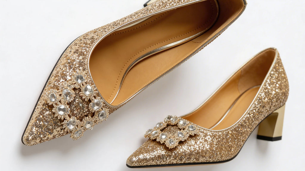 MADALENA - ZAPATOS ORTOPÉDICOS CON GLITTER