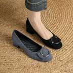 ZAPATOS DE ANTE ROSA