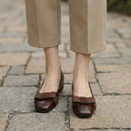 CAMILLE - ZAPATILLAS DE CUERO