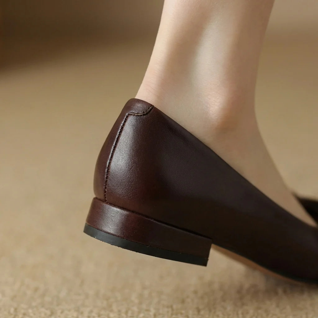 CAMILLE - ZAPATILLAS DE CUERO