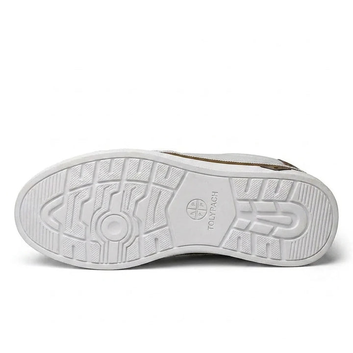 Turim | Sapatilhas Slip-on de Couro para Homem