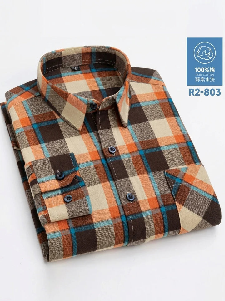 Apollo™ - Camisa Clásica A Cuadros Para Hombre