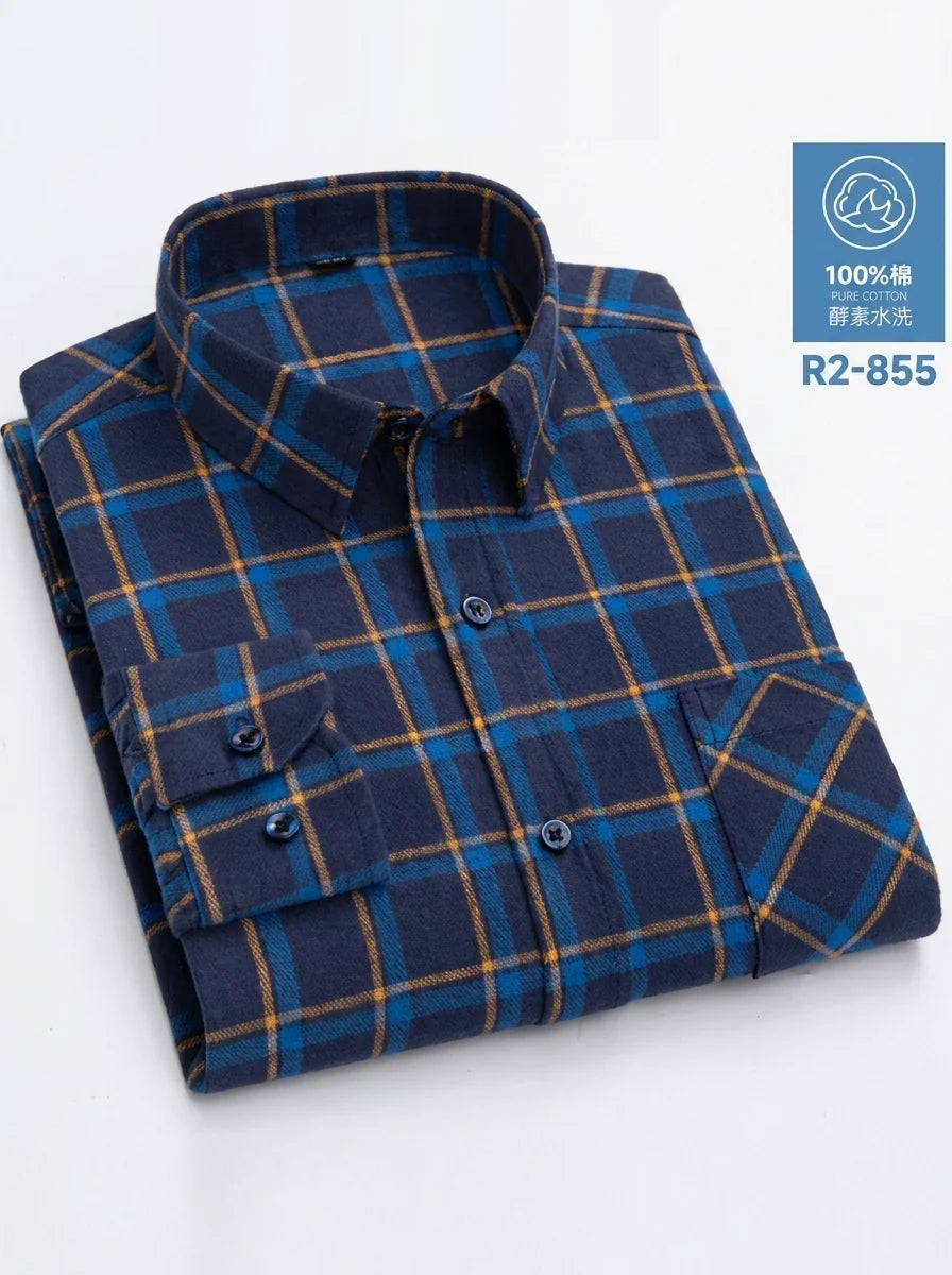 Apollo™ - Camisa Clásica A Cuadros Para Hombre