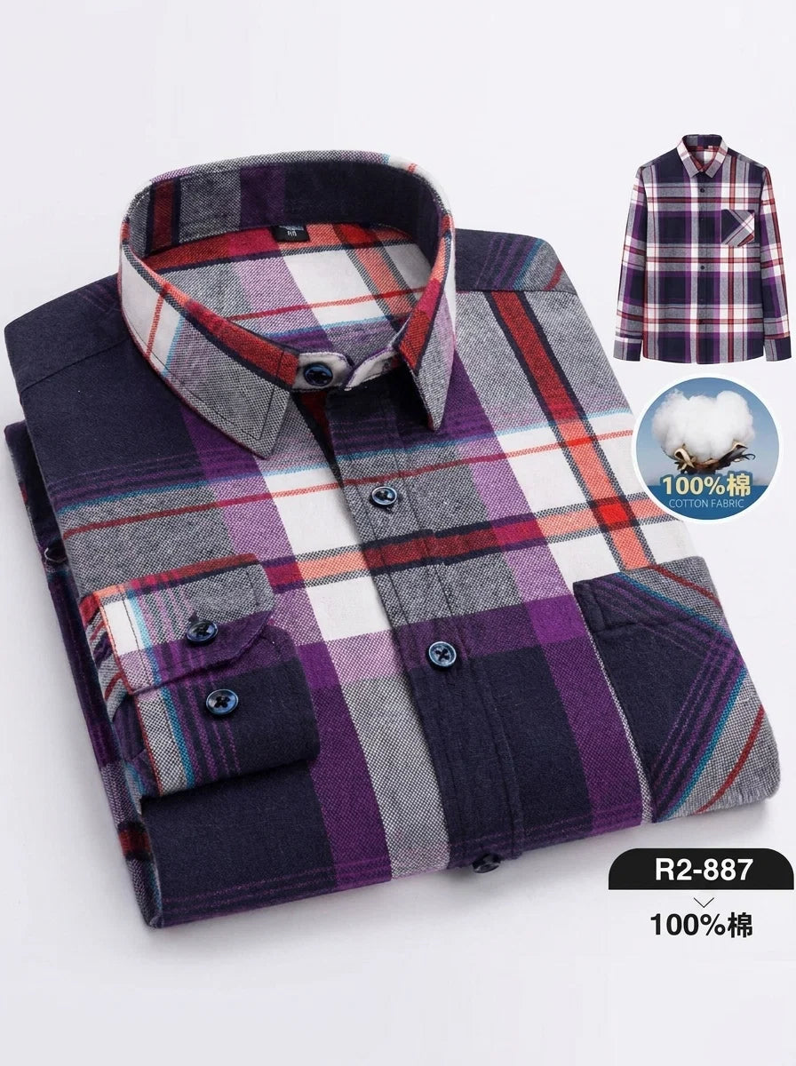 Apollo™ - Camisa Clásica A Cuadros Para Hombre