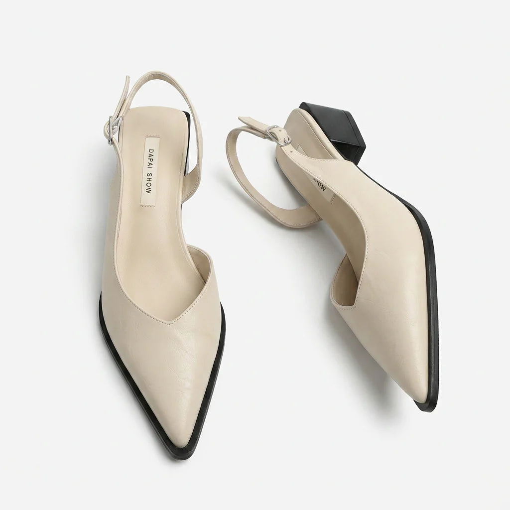 Emma™ | Sapatos de Salto Slingback Ortopédicos