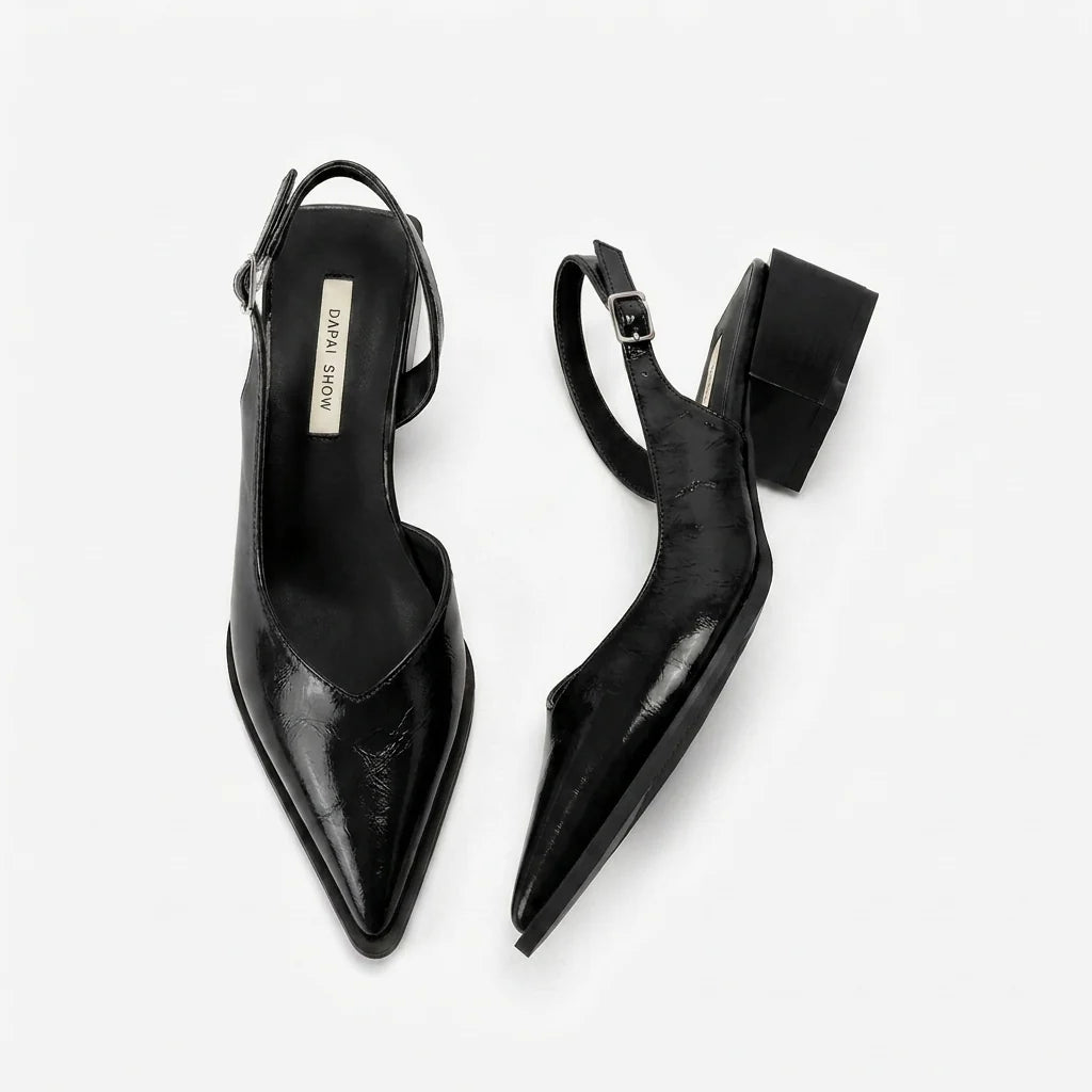 Emma™ | Sapatos de Salto Slingback Ortopédicos