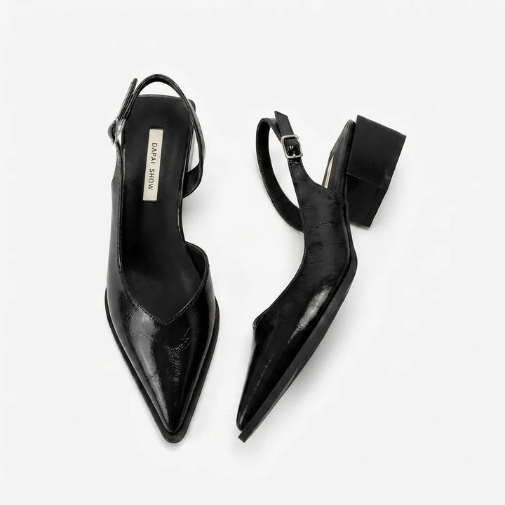 Emma™ | Sapatos de Salto Slingback Ortopédicos