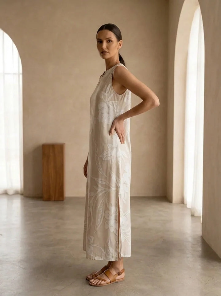Meliora™ - Luxurious Printed Dress
