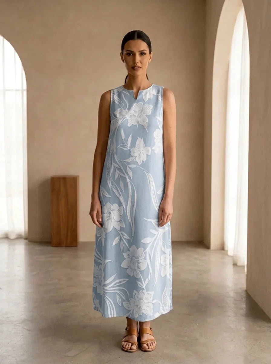 Meliora™ - Luxurious Printed Dress
