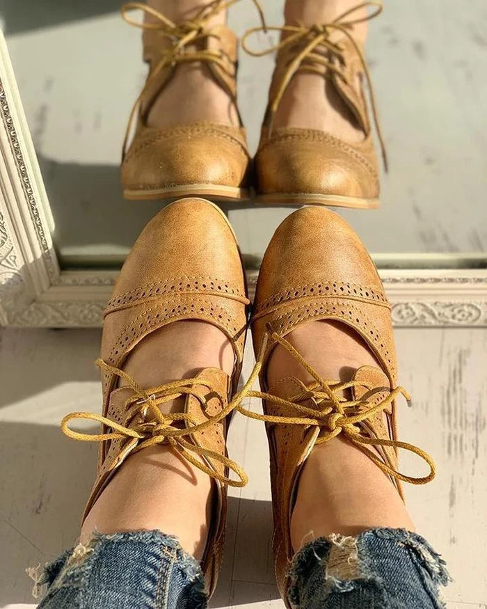 RIANNA - SAPATOS VINTAGE DE SALTO ALTO PARA MULHER