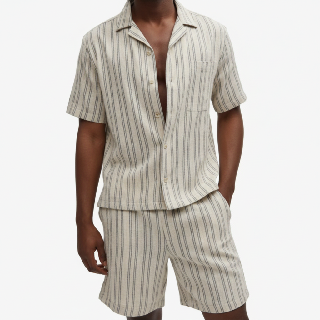 Conjunto Polo - Punto Texturizado