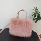 Aurora | bolso de pelo sintético delicado