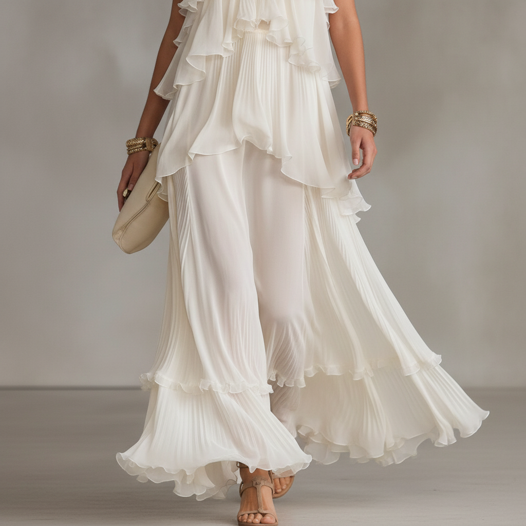Aurélia - Vestido Maxi Chiffon HD 4