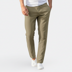 Hélder - Pantalones Casuales Ligeros de Lino