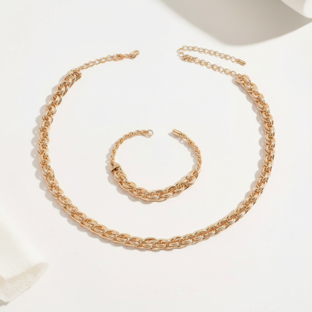Luísa | Conjunto Elegante con Strass