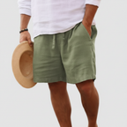 Zacar - Shorts de Lino para Aventuras de Verano