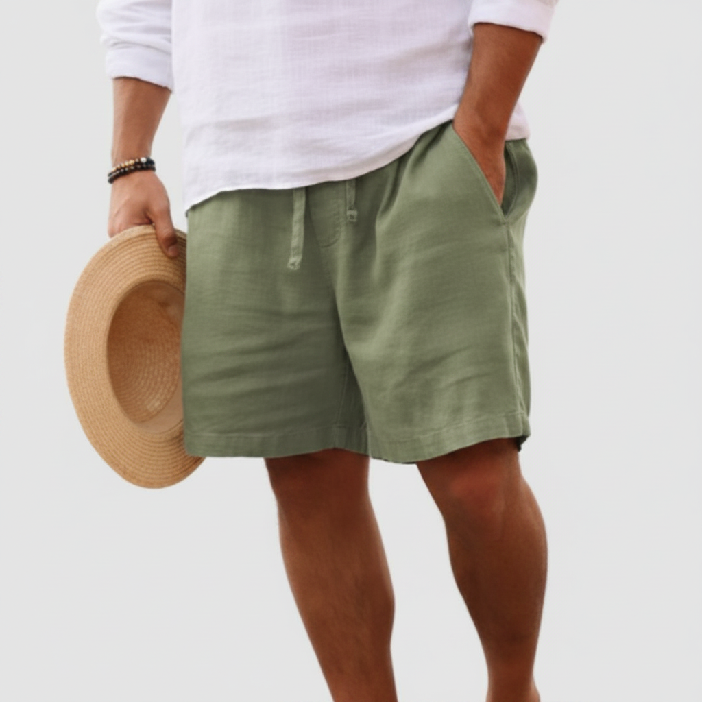 Zacar - Shorts de Lino para Aventuras de Verano