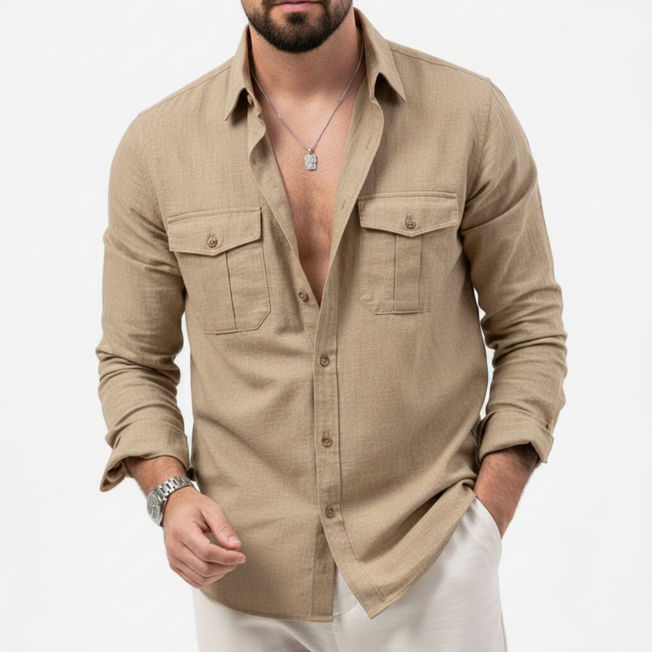 Camisa - Bolsos Cargo Conforto Térmico