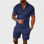 André - Conjunto de Camisa Polo y Shorts