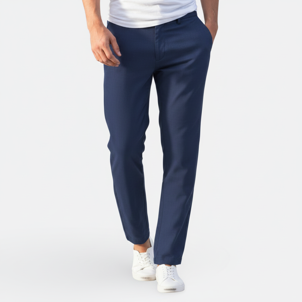 Hélder - Pantalones Casuales Ligeros de Lino