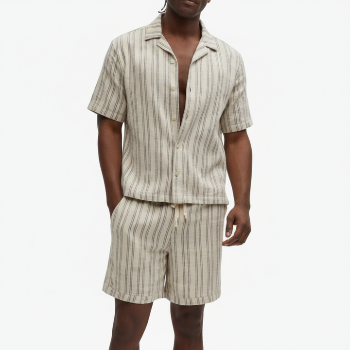 Conjunto Polo - Malha Texturada