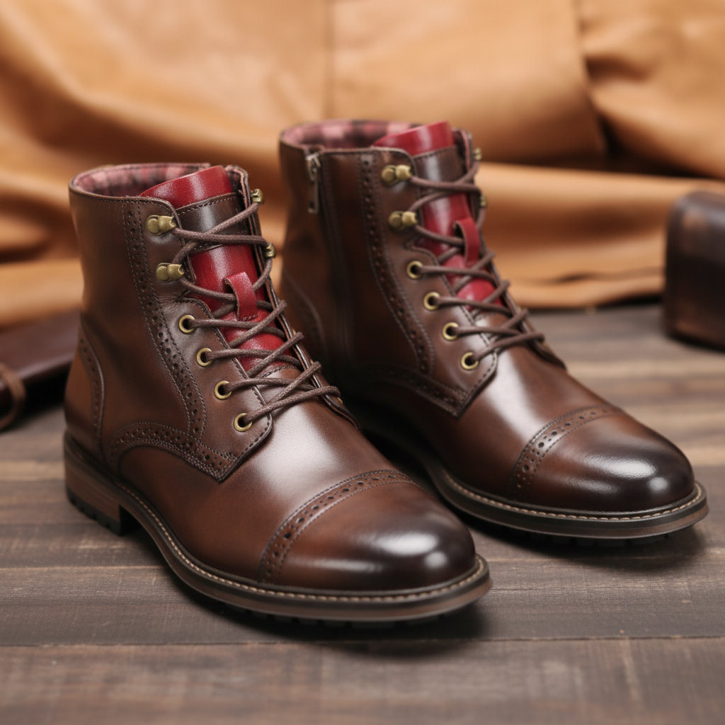 JORGE - BOTAS OXFORD ARTESANALES PARA HOMBRE