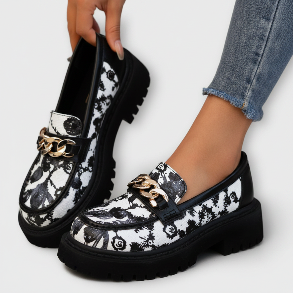 Sandra | mocasines retro con estilo