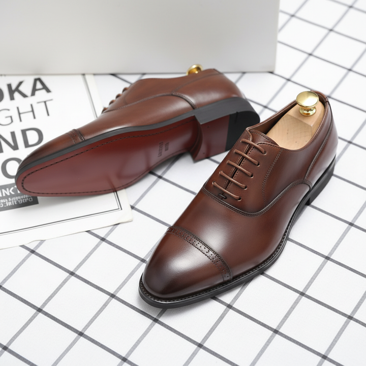 Mário - Sapatos Elegantes em Pele para Homem