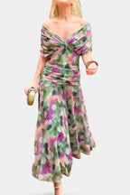 LUANA - VESTIDO ELEGANTE CON ESCOTE EN v