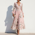 Aurelia - Vestido Midi con Escote en V HD 7