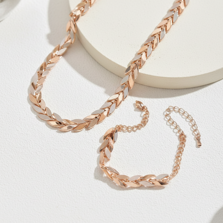 Luísa | Conjunto Elegante Com Strass