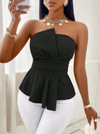 Marie |  Peplum Elegante de Cintura