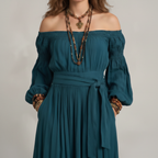 Adriana Maxi Vestido - Detalhe