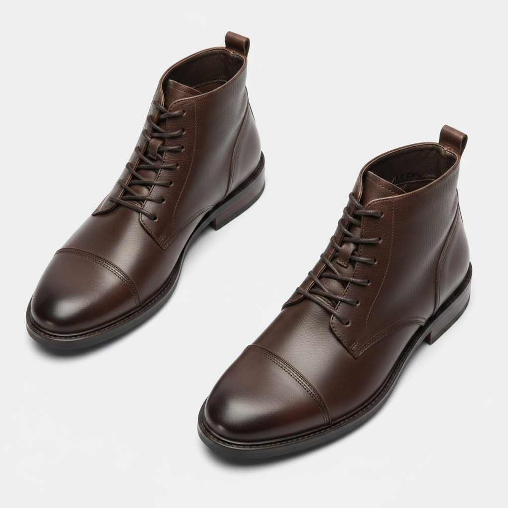 VASCO - BOTAS DERBY RETRO EN CUERO PARA HOMBRE