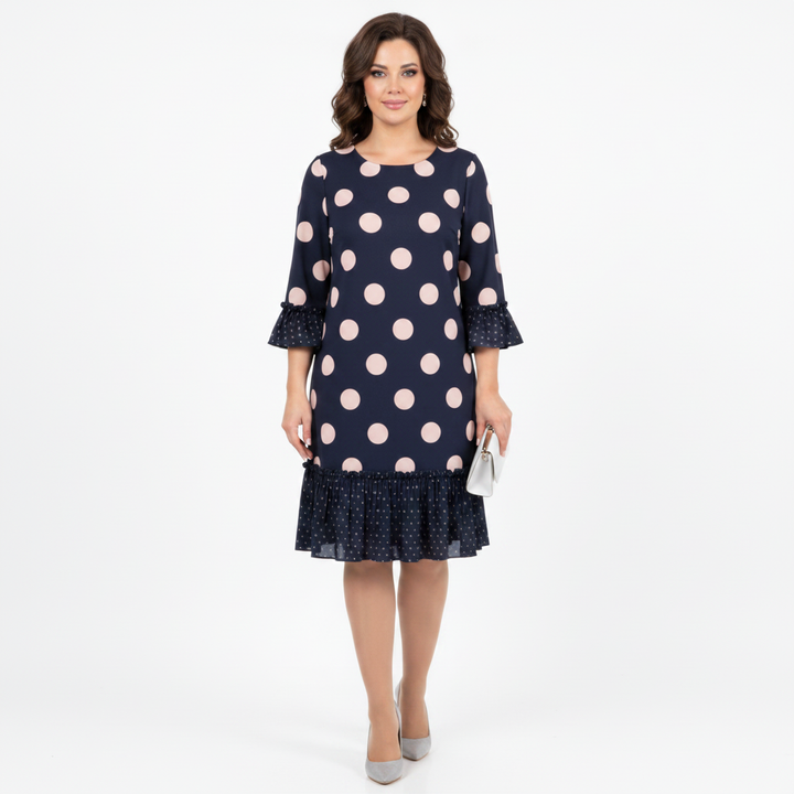CLOTILDE | VESTIDO AZUL MARINO