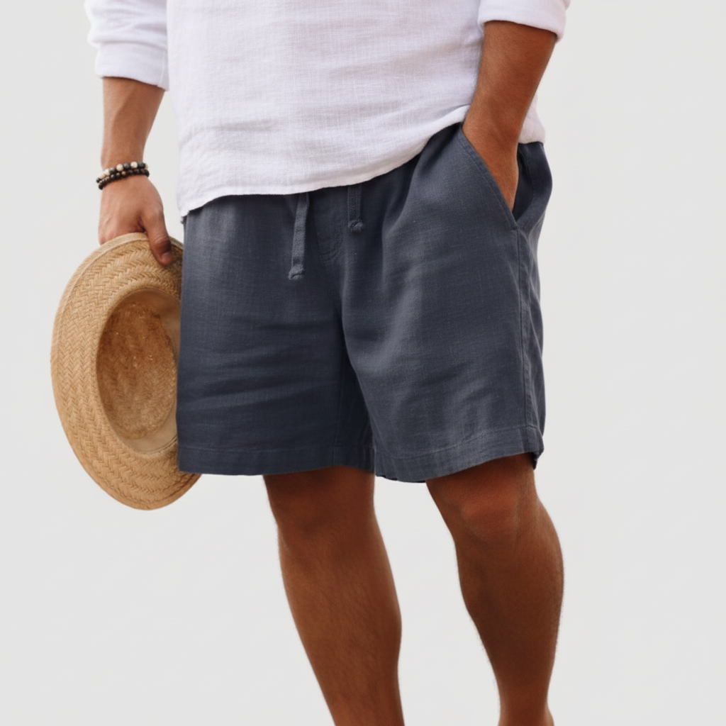 Zacar - Shorts de Lino para Aventuras de Verano