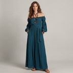 Adriana Maxi Vestido - Frontal
