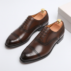 CARLOS - ZAPATOS CLÁSICOS DE TRAJE EN CUERO BROGUE