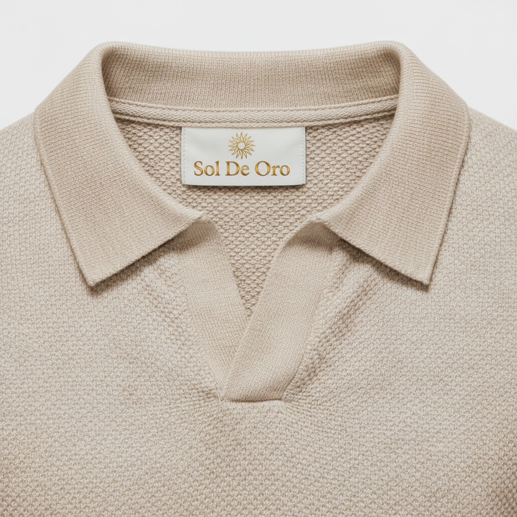 Polo bege Sol De Oro