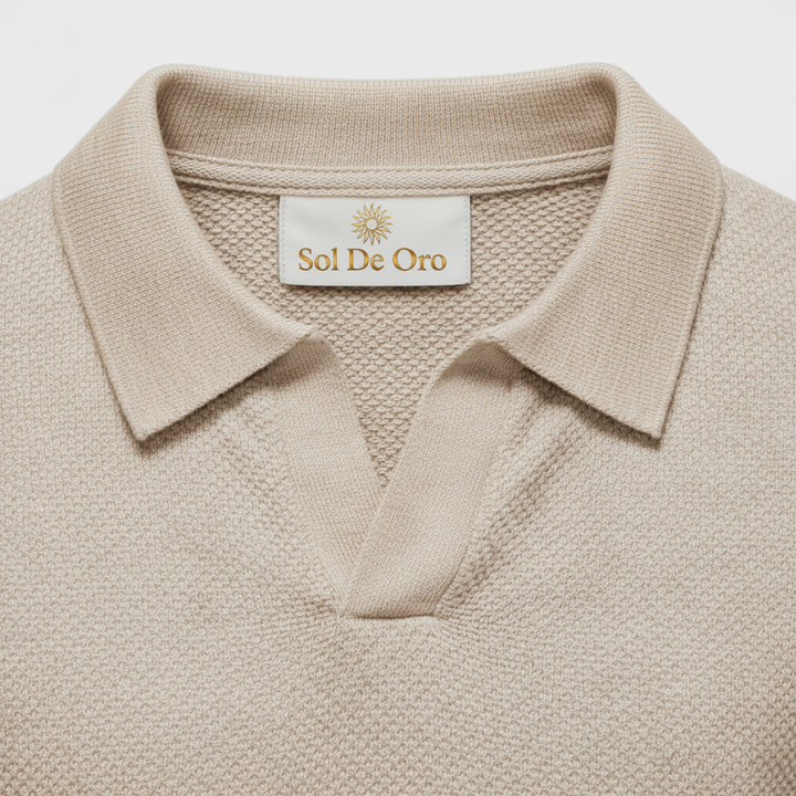 Polo bege Sol De Oro