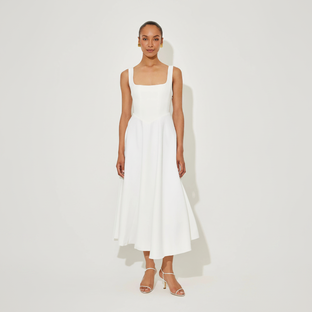 AMELIA - VESTIDO MIDI ATEMPORAL