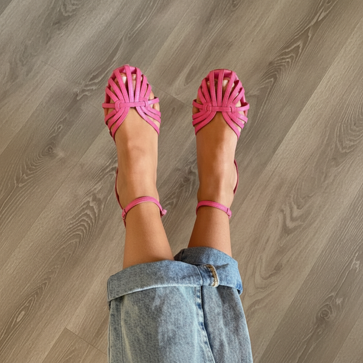 Aix-en-provence | sandalias bijou doradas