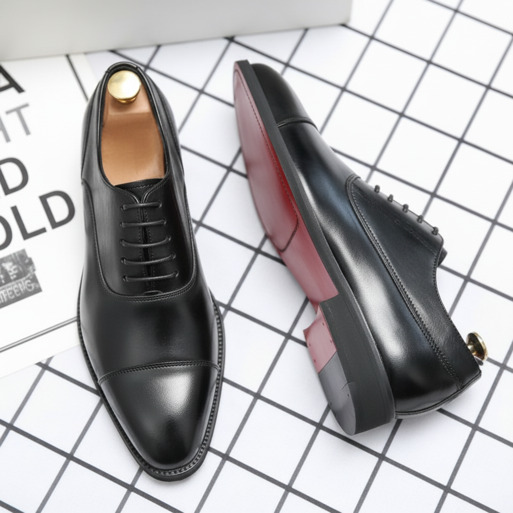 MÁRIO - ZAPATOS ELEGANTES EN CUERO PARA HOMBRE