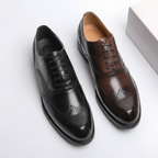 CARLOS - ZAPATOS CLÁSICOS DE TRAJE EN CUERO BROGUE