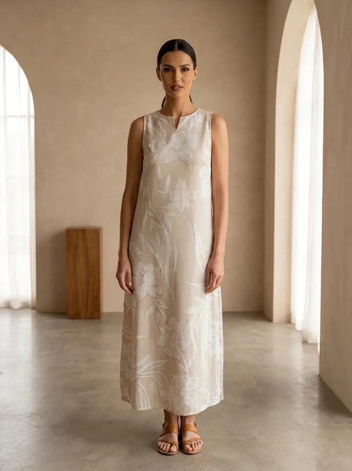 Meliora™ - Luxurious Printed Dress