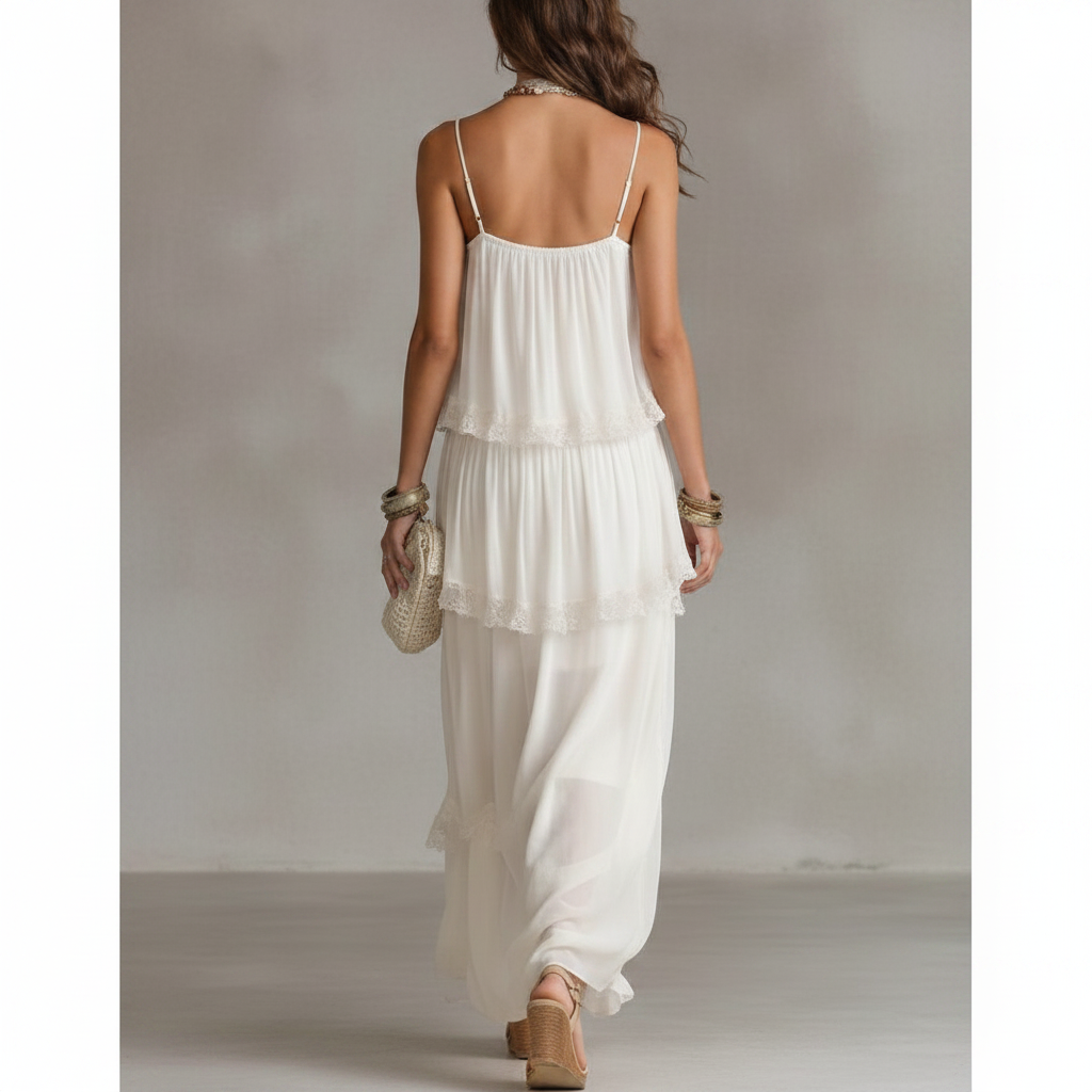 Aurélia - Vestido Maxi Chiffon HD 5